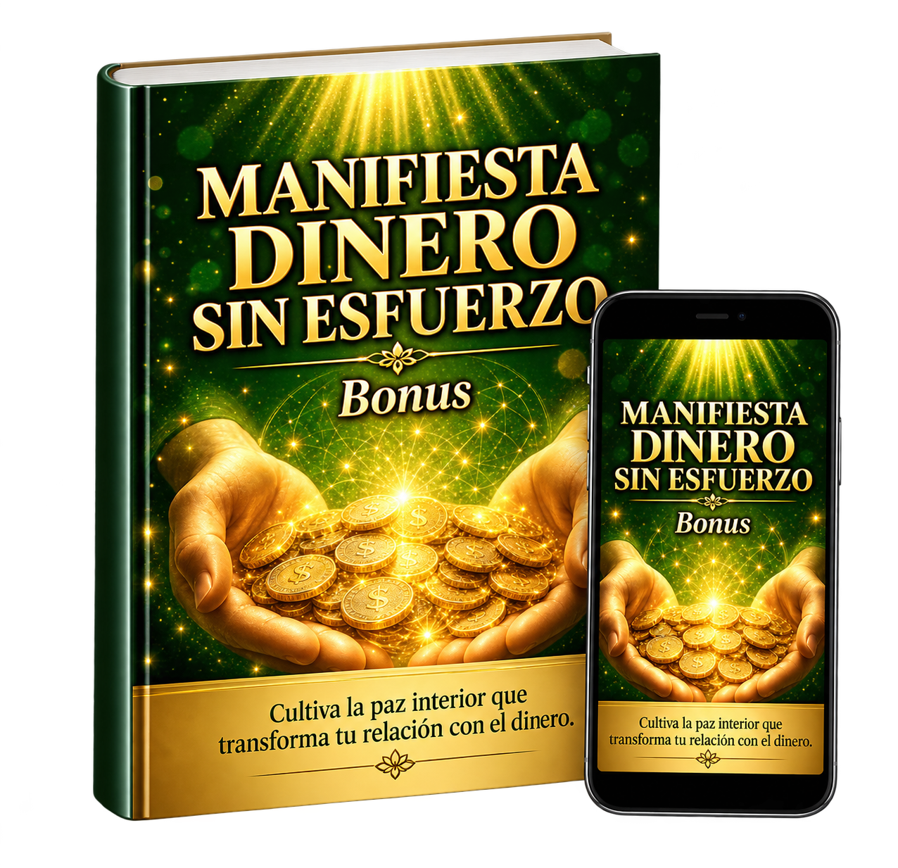 Portada ilustrativa del bono Manifiesta Dinero Sin Esfuerzo